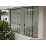 valores de janela de vidro e alumínio branco Araraquara